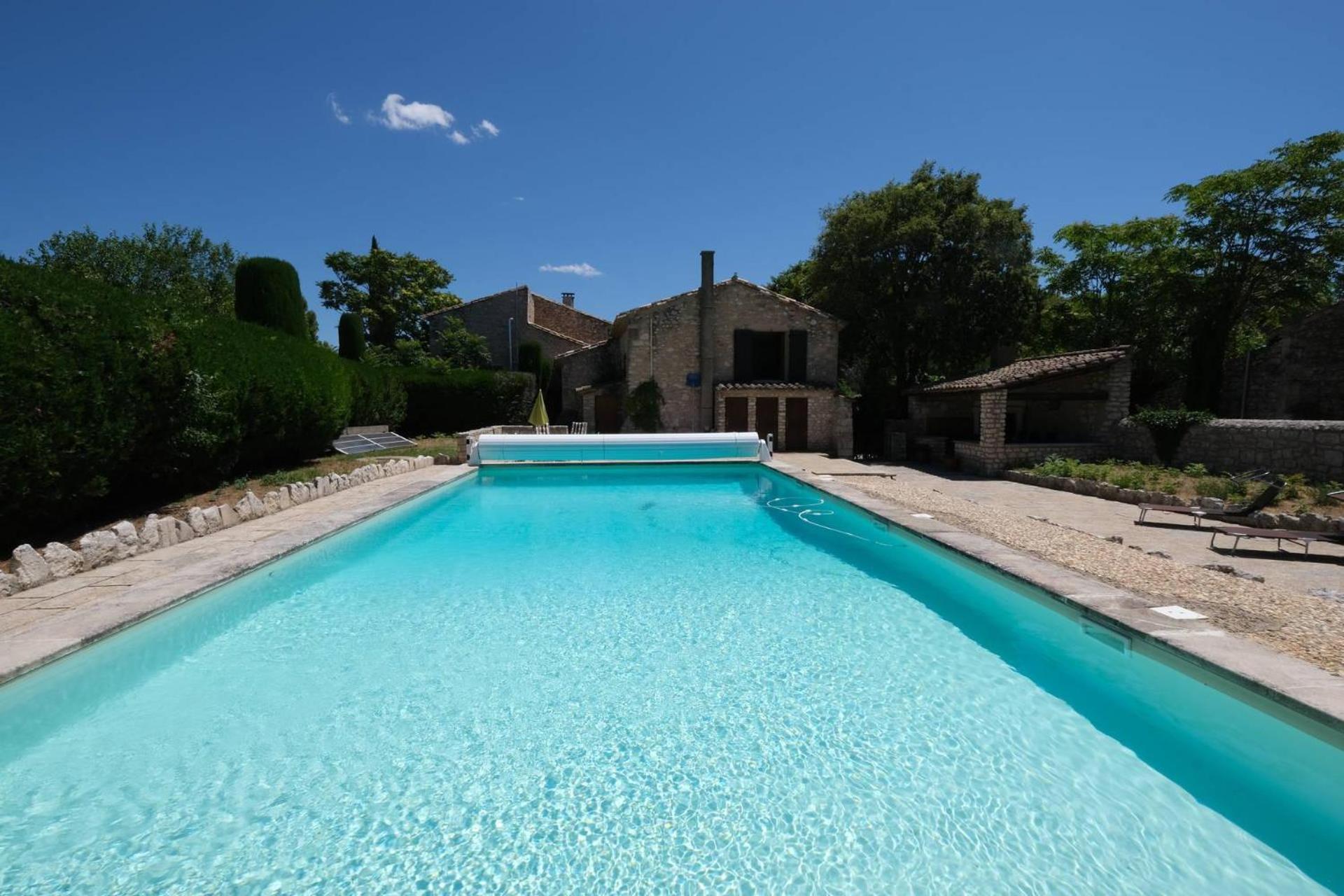 Typical Mas Provencal With Swimming Pool In A Small Hamlet Near Mouries In The Alpilles In Provence- 8 Persons Villa Exterior photo